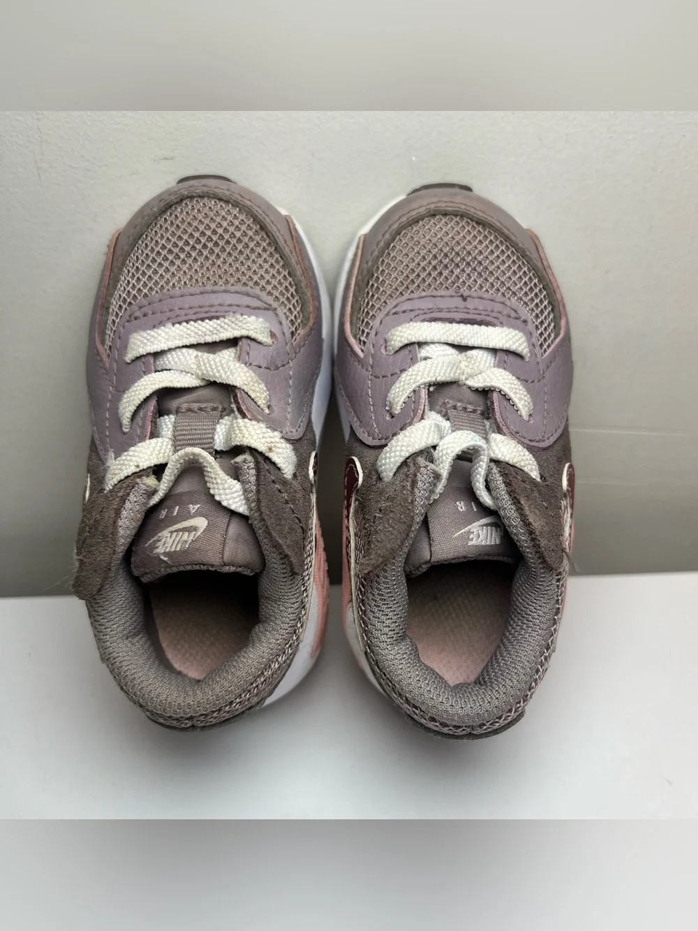Nike Toddler Air Max Mauve Pink & Gray Sneakers